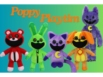 Улыбающиеся Зверята с хоррор-игры "Poppy Playtime"