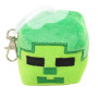 Мягкий брелок Зомби Майнкрафт, Minecraft Zombie, 7 см