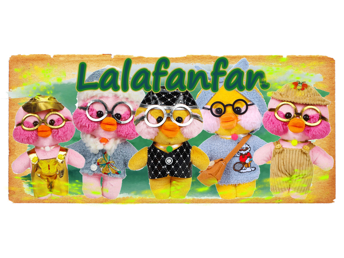 Утенок Lalafanfan покоряет подиумы!